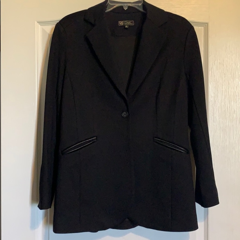 Never worn, tag removed black winter blazer